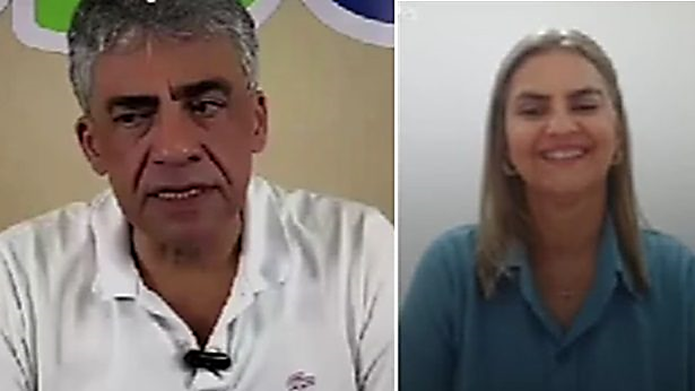 Dr. Euvaldo Rosa anuncia nome da pastora Rita Gomes como sua vice