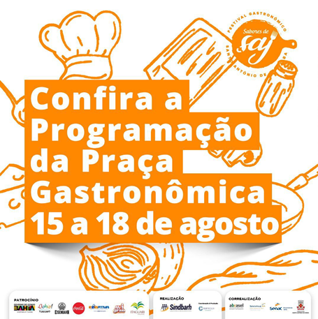 Festival gastronômico sabores de Saj