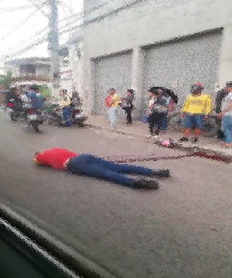 Jovem passa mal e cai de moto  em Santo Antônio de Jesus