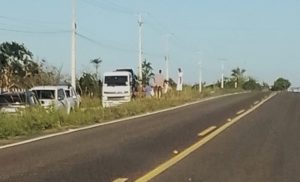 Amargosense se envolve em acidente na BA 046 próximo a Milagres