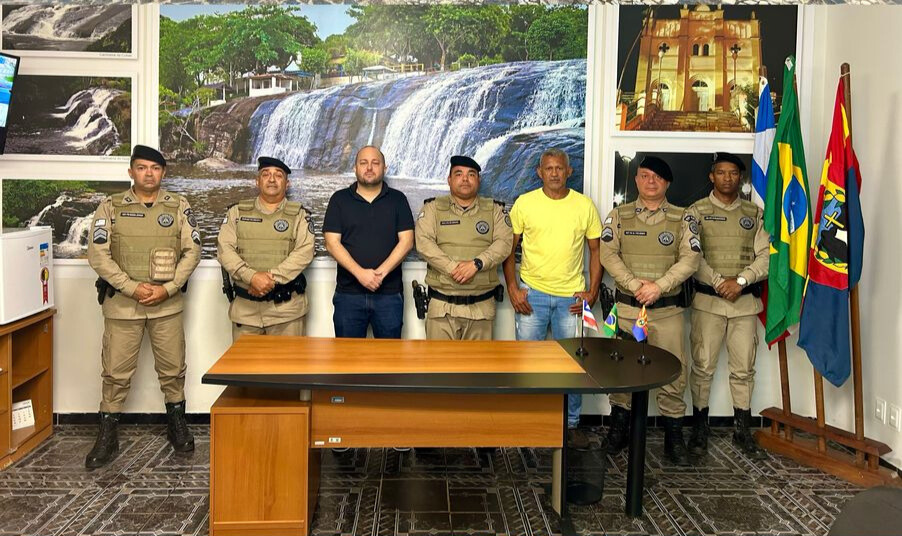 Prefeito de Jiquiriçá e Comandante da 99ª CIPM reforçam parceria para segurança pública