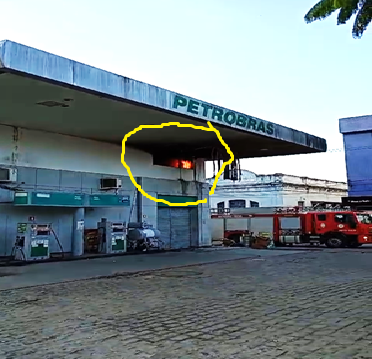 Posto Atalaia  tem princípio de incêndio em Santo A. de Jesus