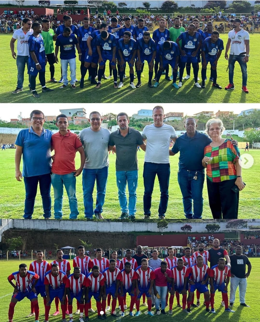 Jiquiriçá: Domingo festivo com início do Campeonato Municipal de Futebol