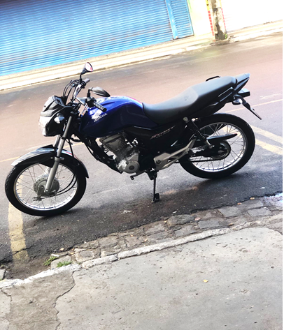 Motocicleta é tomada de assalto em Santo Antônio de Jesus