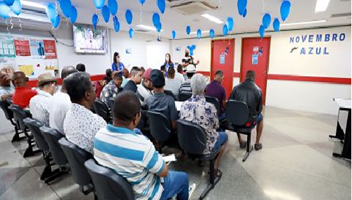 Sesab lança campanha Novembro Azul com ações para a saúde do homem
