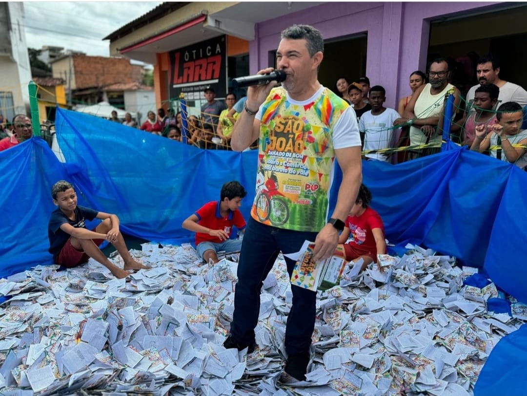 Ubaíra:(ACIAU) Associação Comercial, realizou sorteio da Campanha “ São João danado de bom com show de prêmios”