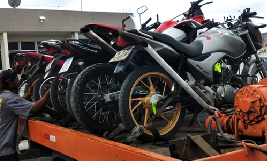 Jaguaquara: Motos com adulteração no escapamento são encaminhadas a Jequié