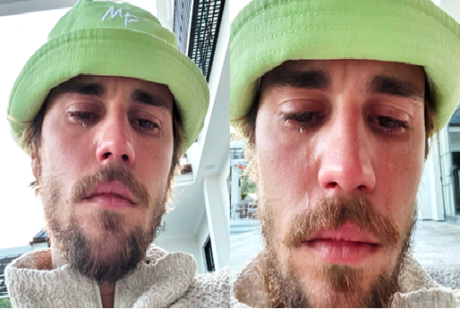 Justin Bieber preocupa fãs ao compartilhar fotografias chorando