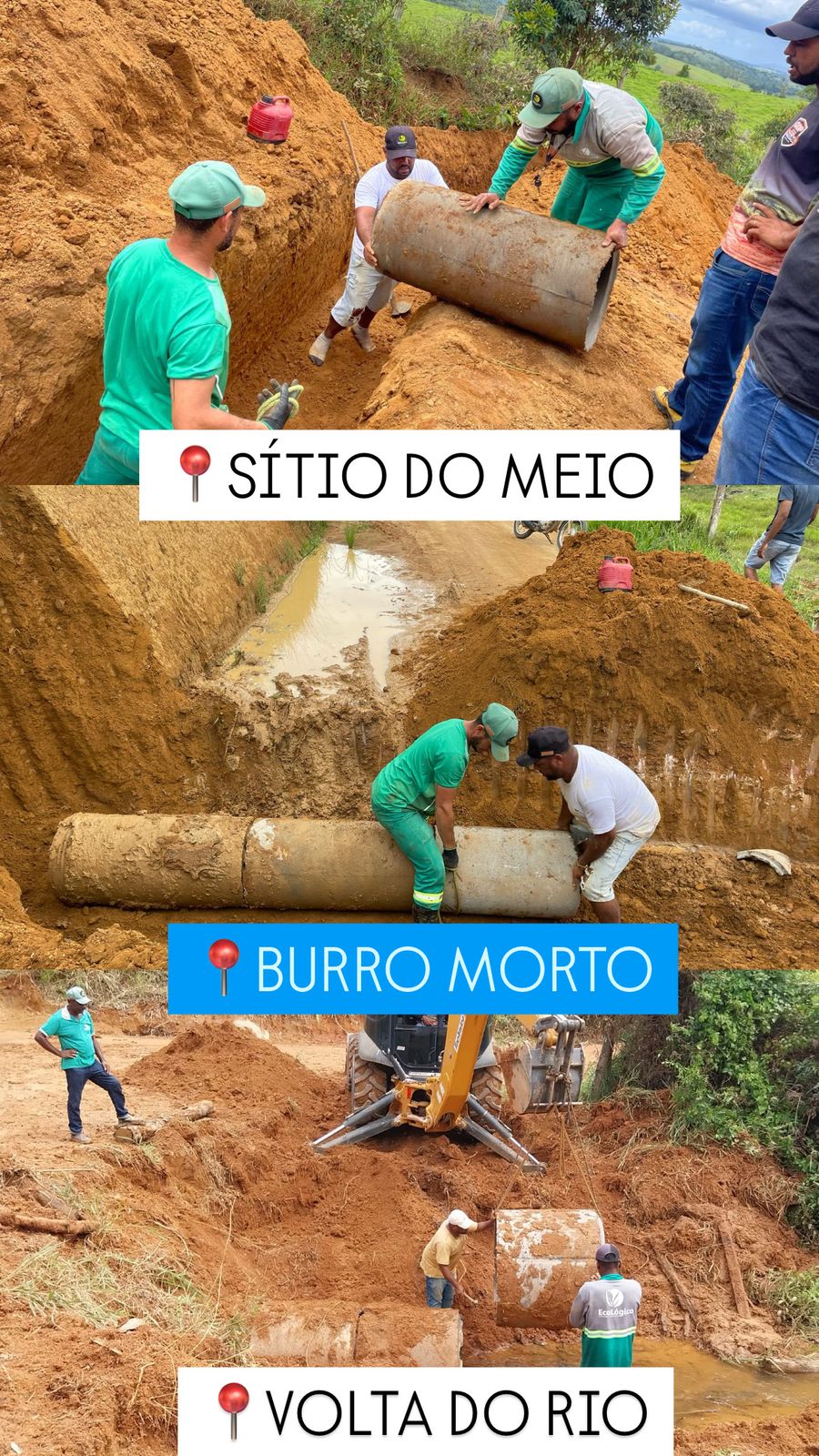 Prefeitura de Jiquiriçá segue com obras para melhoria da infraestrutura rural