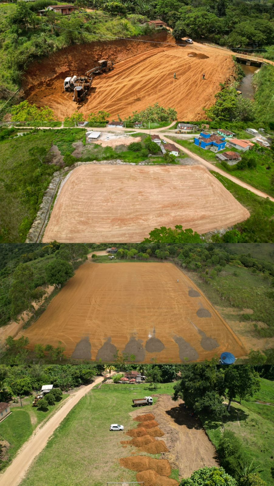 Prefeitura de Jiquiriçá Investe na Requalificação de Campos de Futebol