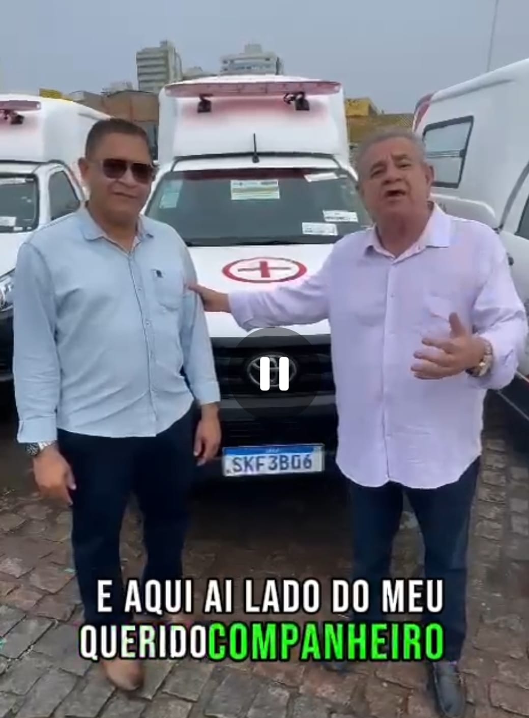Governo da Bahia entrega 65 ambulâncias, Jiquiriçá e Ubaíra foram contemplados