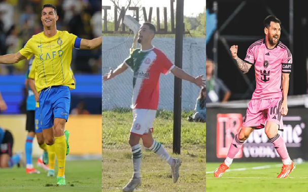 Atacante amador convocado, tem média melhor que Messi e CR7