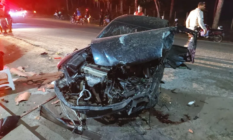 Grave acidente na BR-420 em Jiquiriçá envolve veículos Vectra e Onix