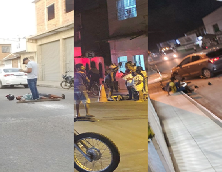Três acidentes forma registrados nessa quarta-feira em Santo Antônio de Jesus