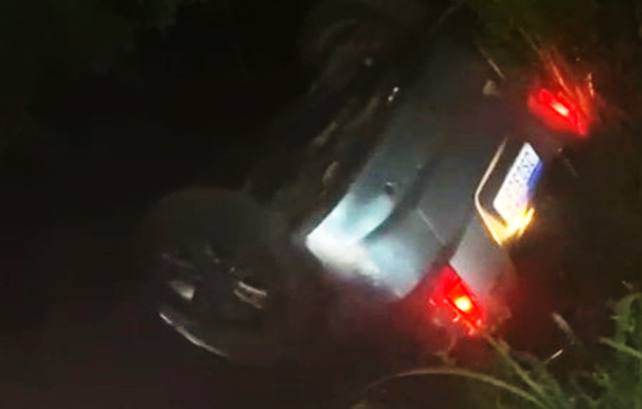 Veículo cai de ponte na zona rural de Santo Antônio de Jesus
