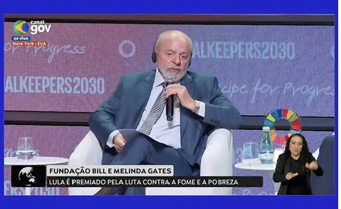 "Não é falta de dinheiro. É falta de vergonha", diz Lula sobre fome no mundo