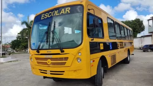 São Miguel das Matas recebe ônibus Escolar 0km