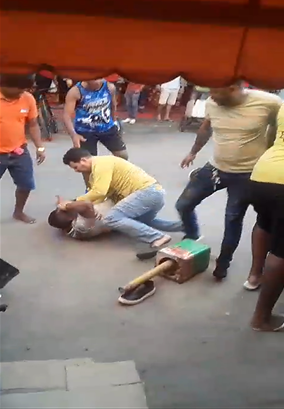 Homens brigam na feira livre de Santo Antº de Jesus
