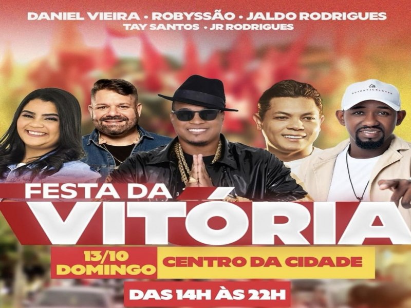 João Carlos e Hugo Anuncia Grandes Atrações para a Festa da Vitória em Mutuípe