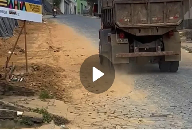 Obra de contenção de encosta em Mutuípe gera transtornos para moradores