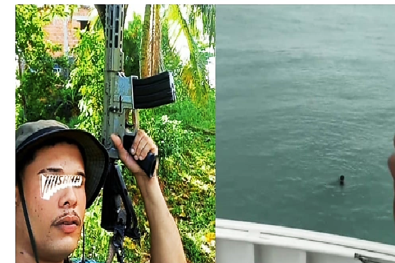Traficante pula do Ferry Boat , mas é preso pela Polícia Militar
